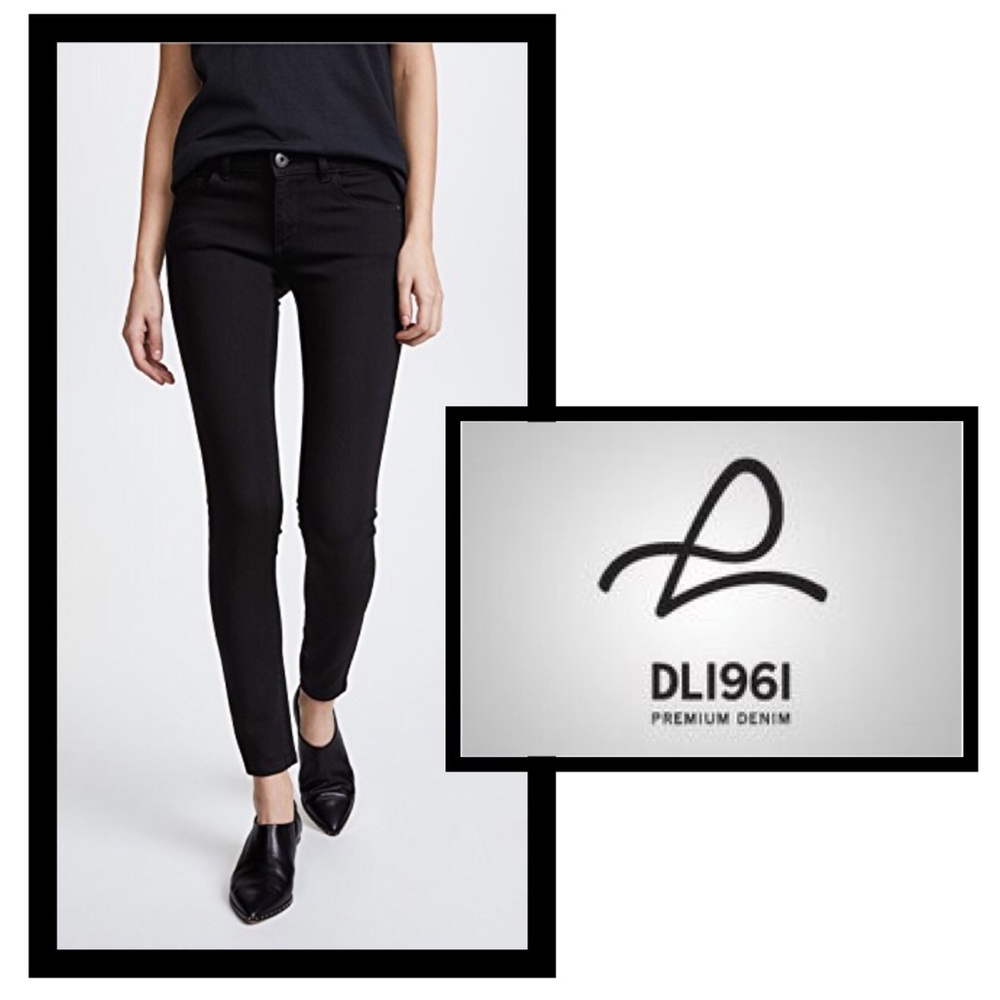 🖤DL1961 Black denim Emma legging🖤